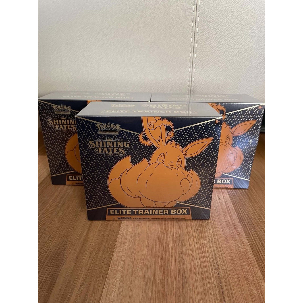 Pokemon TCG Shining Fates Elite Trainer Box ETB Sealed/New FREE SHIPPING0