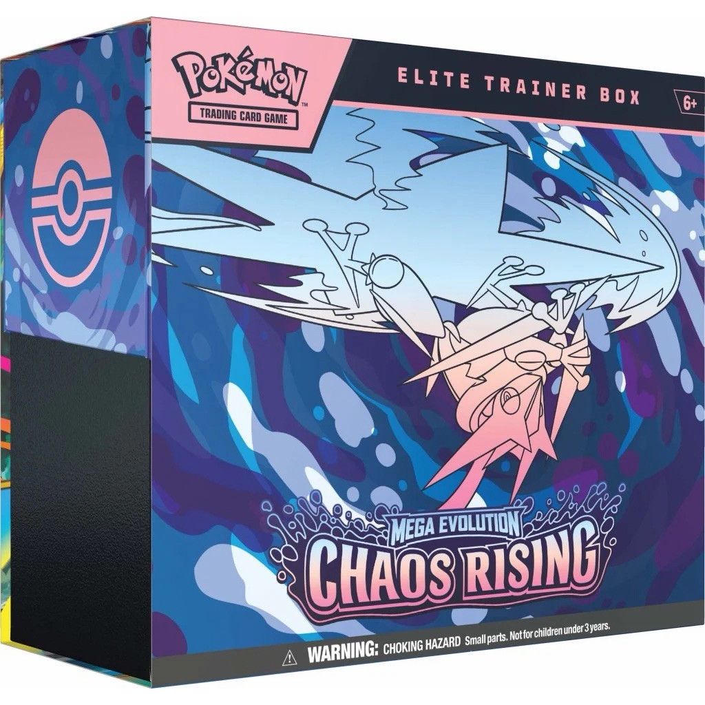 Pokemon TCG Mega Evolution Chaos Rising Elite Trainer Box ETB Sealed Presale0