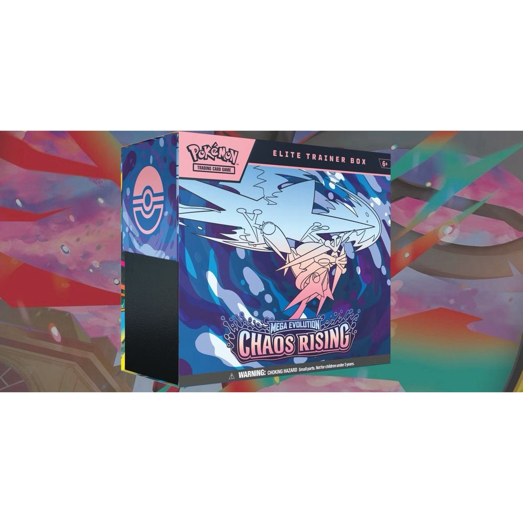 Pokemon TCG Mega Evolution Chaos Rising Elite Trainer Box ETB Sealed Presale1